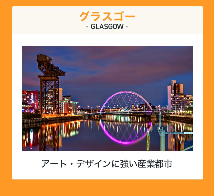 グラスゴー： アート・デザインに強い産業都市